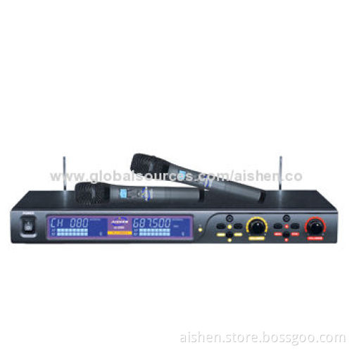PLL and UHF KTV Pilot Analog Wireless Microphone